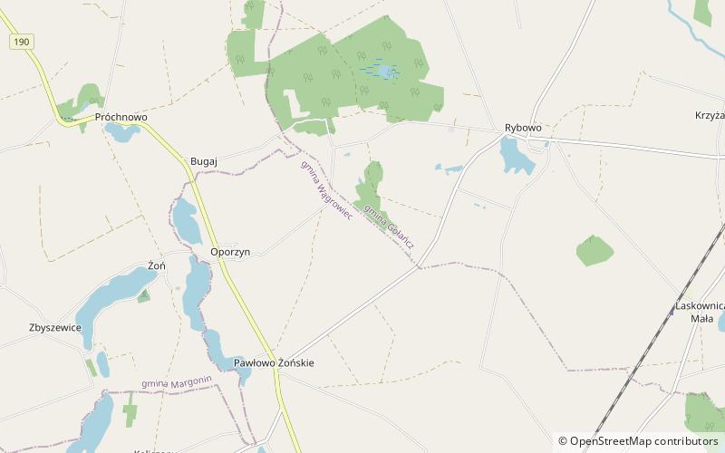 Park Krajobrazowy Puszcza Zielonka location map