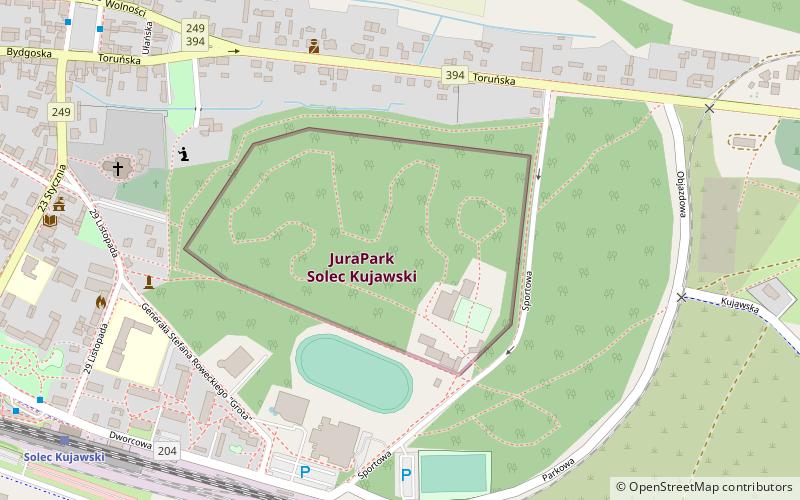 JuraPark location map