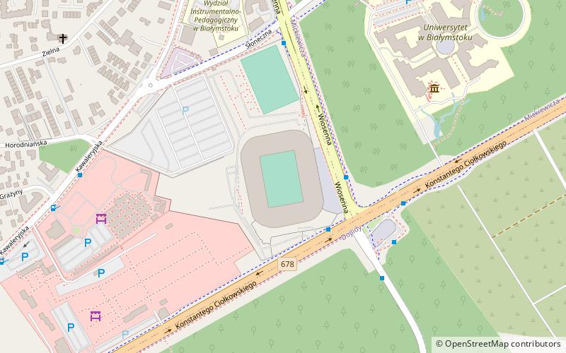 Stadion Miejski location map