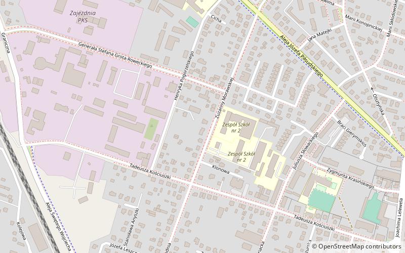 zawkrze mlawa location map