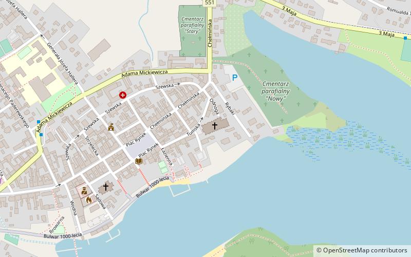 Bazylika konkatedralna Świętej Trójcy w Chełmży location map