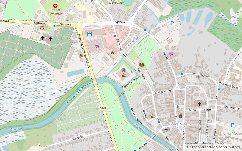Burg Strasburg location map