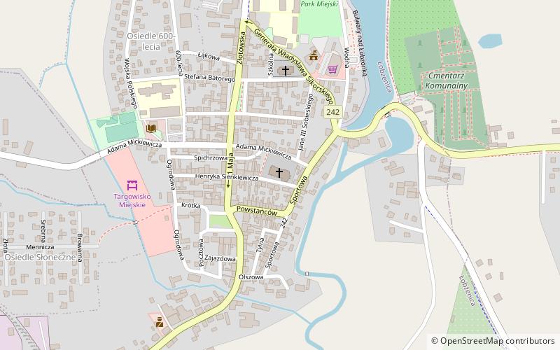Kościół Trójcy Świętej w Łobżenicy location map