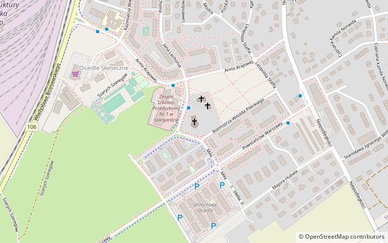 Kościół Przemienienia Pańskiego w Stargardzie location map