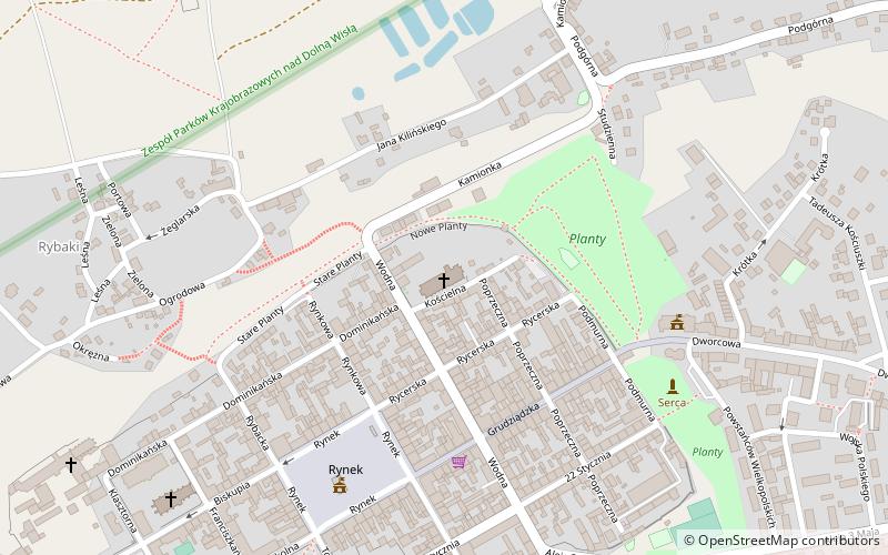 Dominikanerkloster Kulm location map