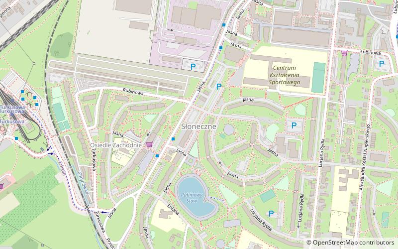 Osiedle Słoneczne location map