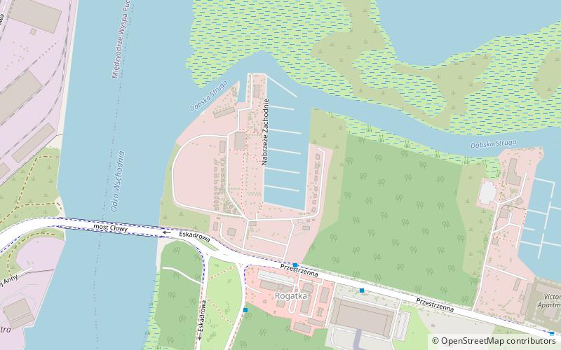 marina pogon szczecin location map