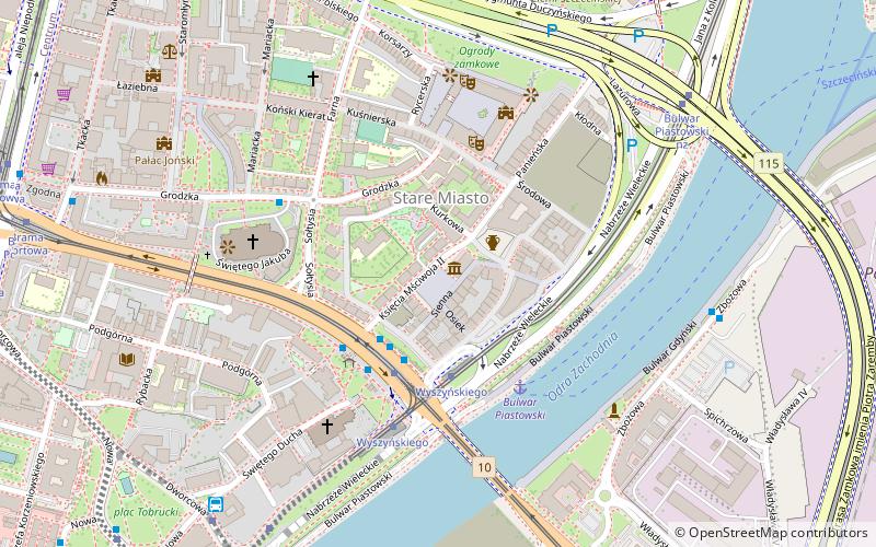 Stare Miasto location map