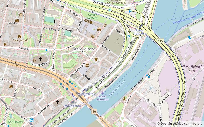 Kamienica Stettiner General-Anzeiger location map