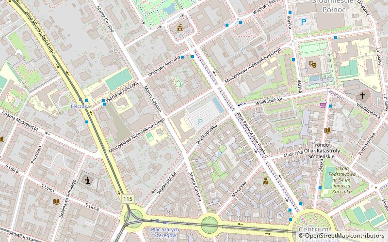 Université de Szczecin location map