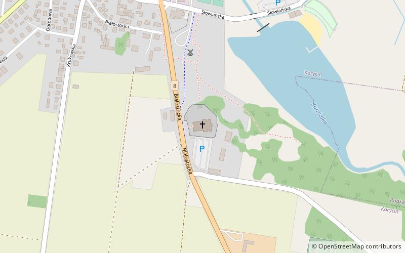 Kościół Znalezienia i Podwyższenia Krzyża Świętego w Korycinie location map