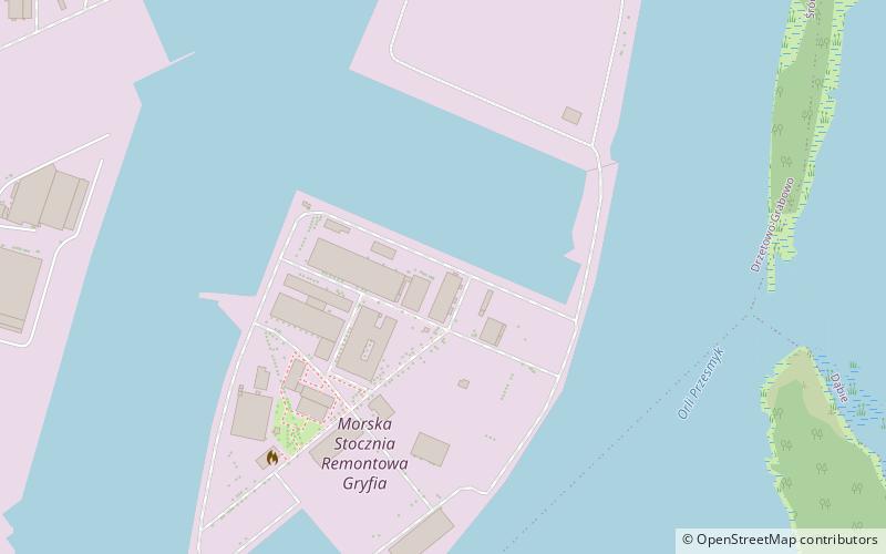 gryfia szczecin location map