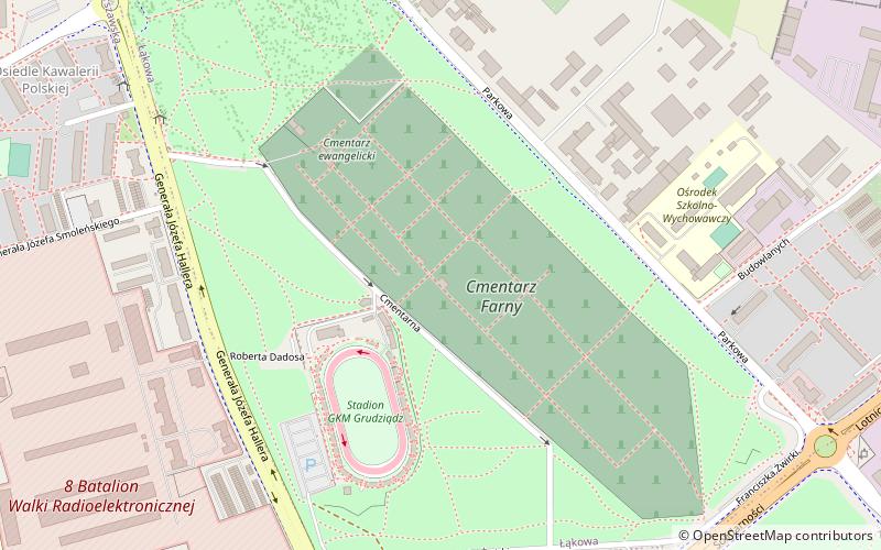 Cmentarz rzymsko-katolicki - historyczna część location map