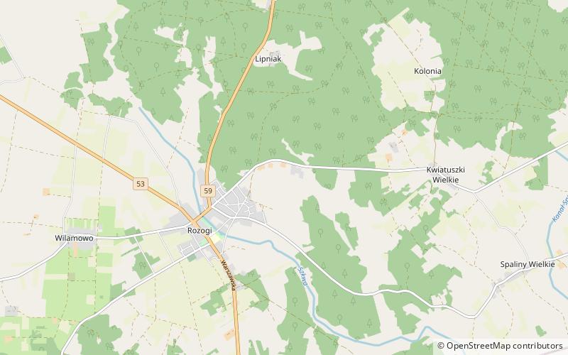 Łuknajno location map
