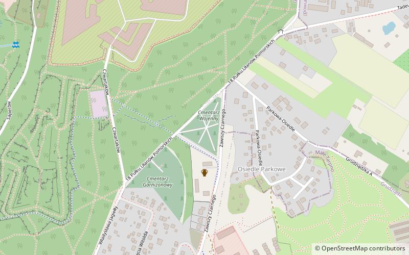 Cmentarz Wojenny location map