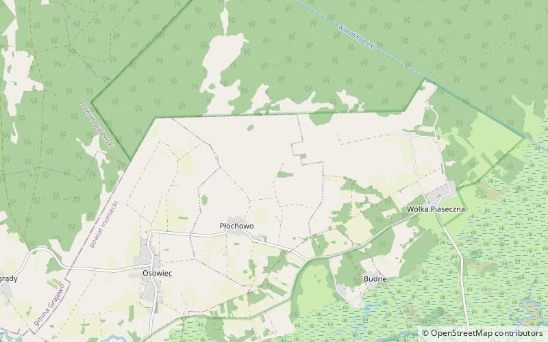 Obszar ochrony ścisłej Czerwone Bagno location map