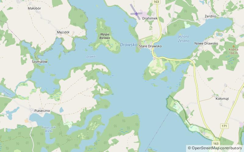 Jezioro Drawsko location map