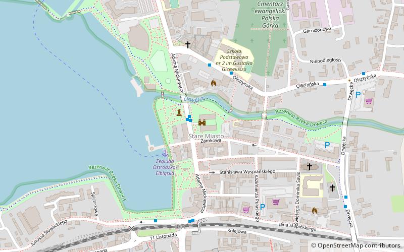 Muzeum w Ostródzie location map