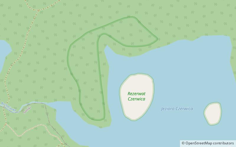 Rezerwat Czerwica location map