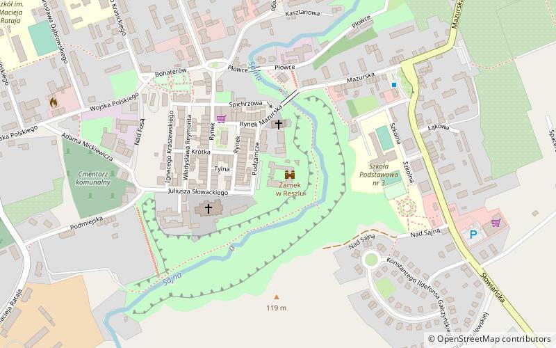Burg Rößel location map