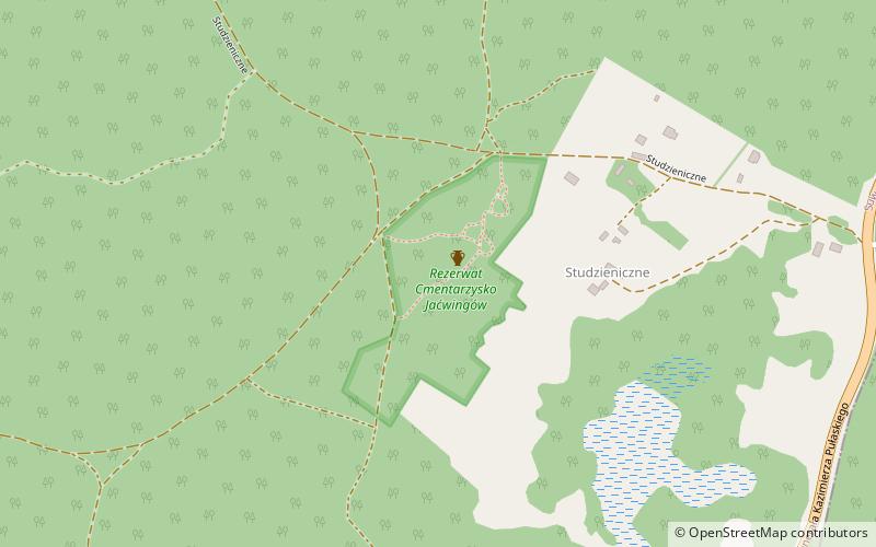 Rezerwat przyrody Cmentarzysko Jaćwingów location map