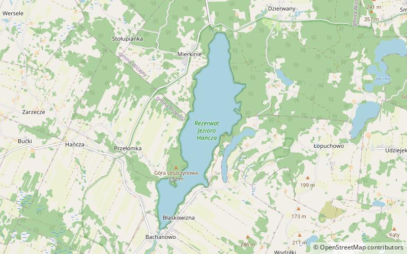 Jezioro Hańcza location map