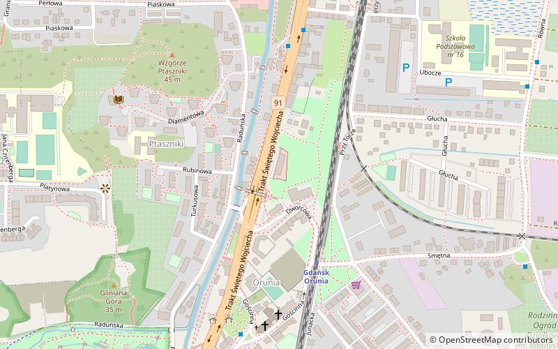 Orunia-Św. Wojciech-Lipce location map