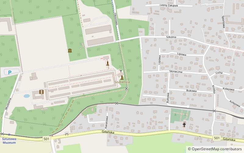 szubienica sztutowo location map