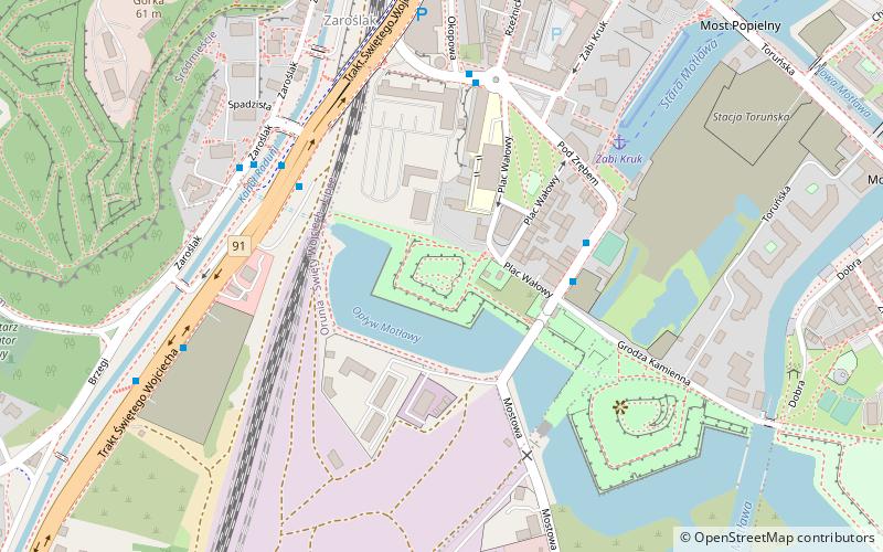 Bastion św. Gertrudy location map