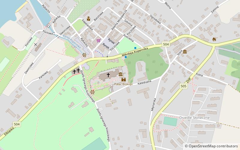 muzeum katedralne frombork location map