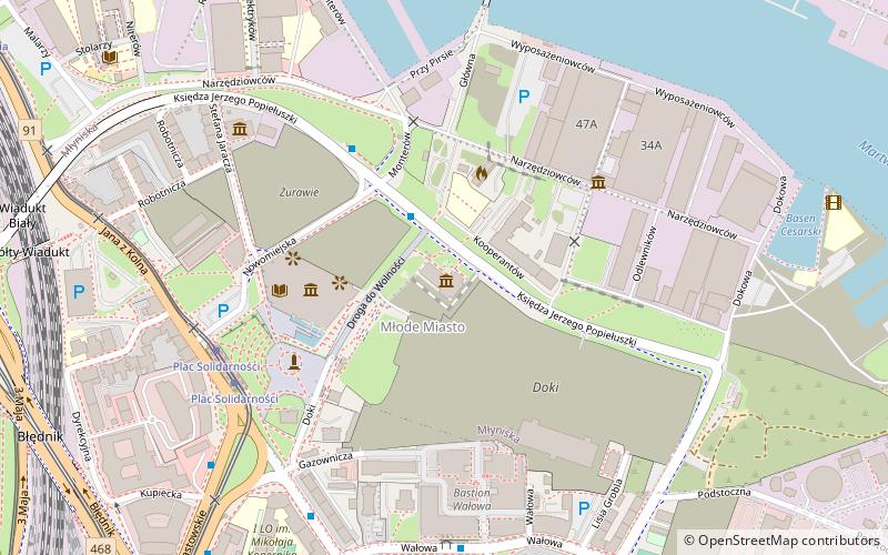 sala bhp danzig location map