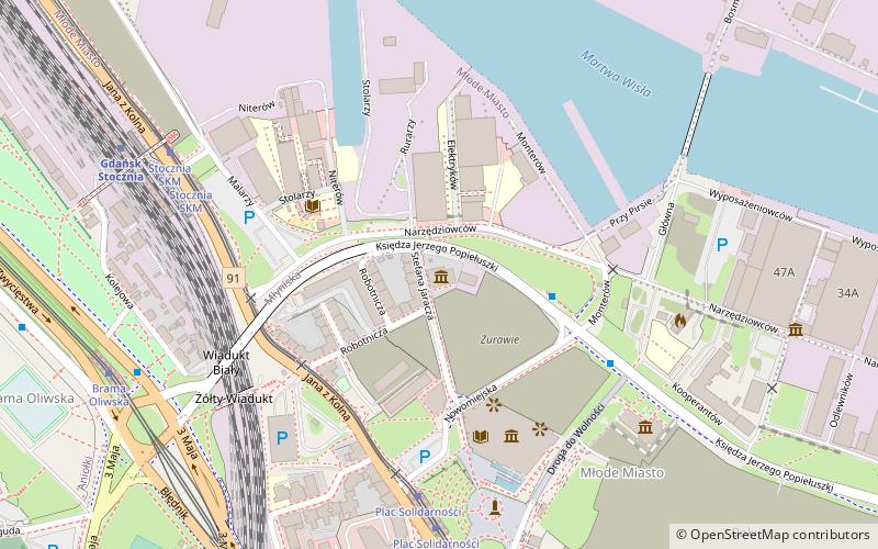 wyspa institue of art gdansk location map