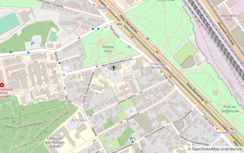 gdanski uniwersytet medyczny location map