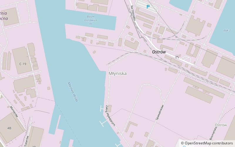 mlyniska danzig location map