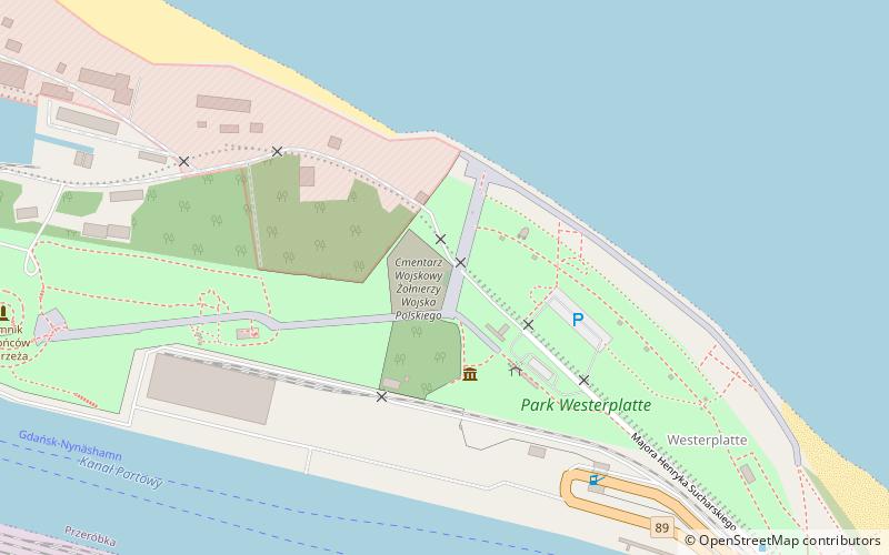 Cmentarzyk Poległych Obrońców Westerplatte location map