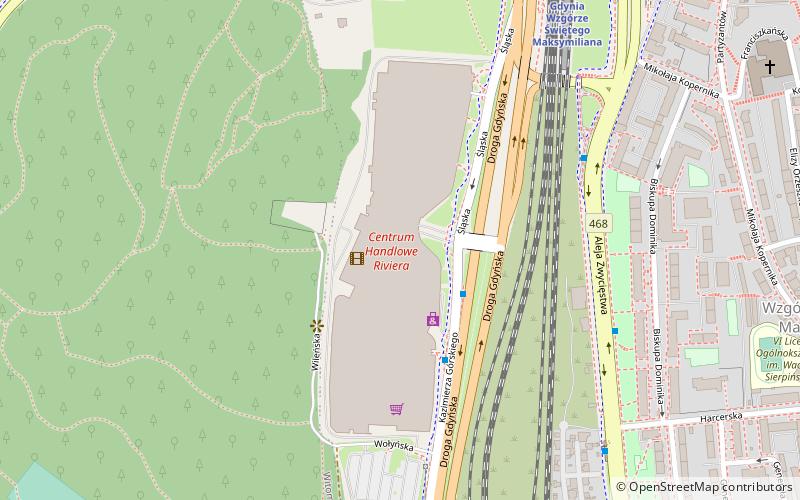 Centrum Handlowe Riviera location map