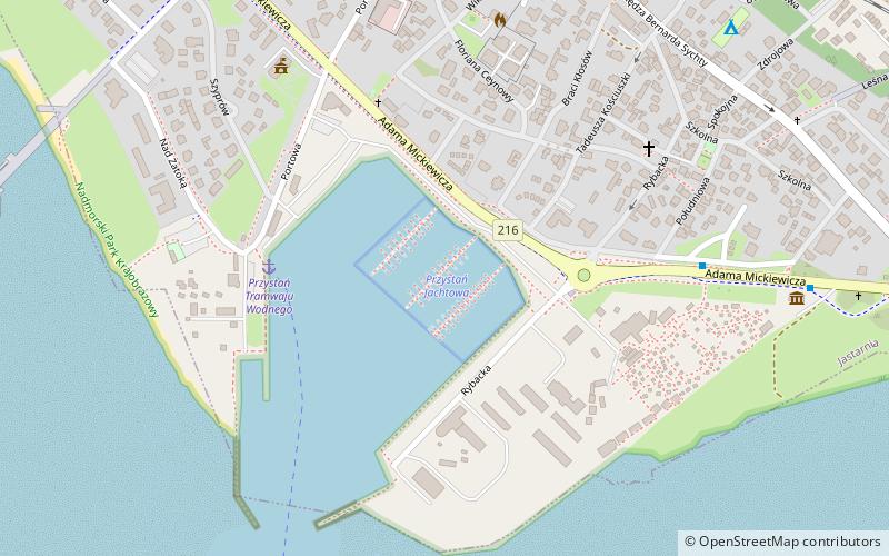 Przystań Jachtowa location map