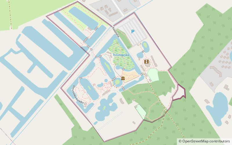 Łeba Park. Park Dinozaurów location map