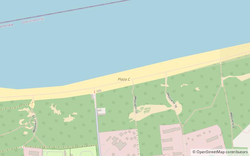 Plaża C location map