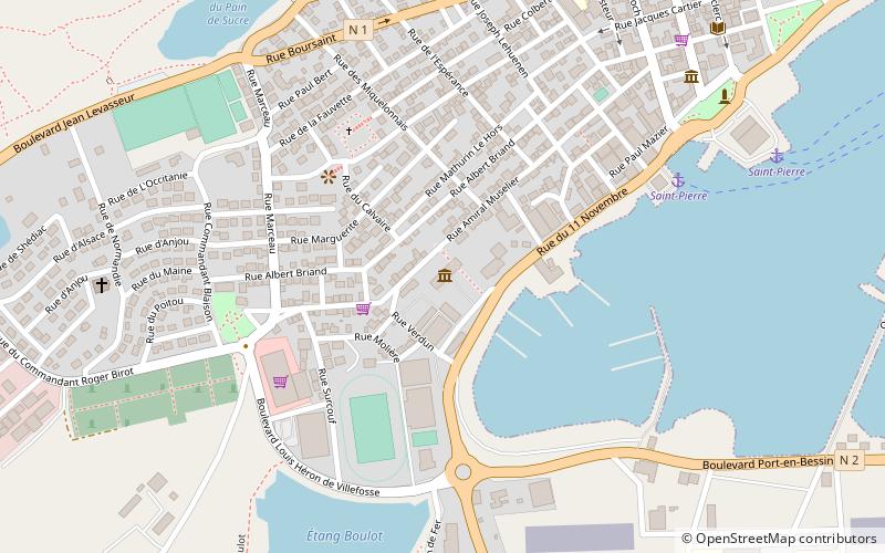 Saint-Pierre location map