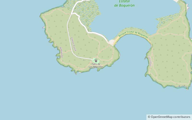 Faro Los Morrillos de Cabo Rojo location map
