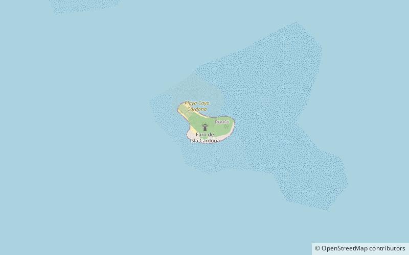 Isla Cardona location map