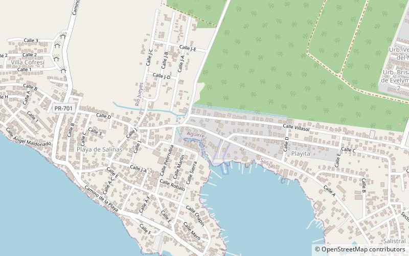 Salinas location map