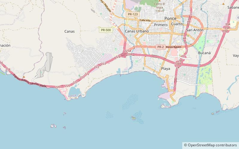 El Tuque location map