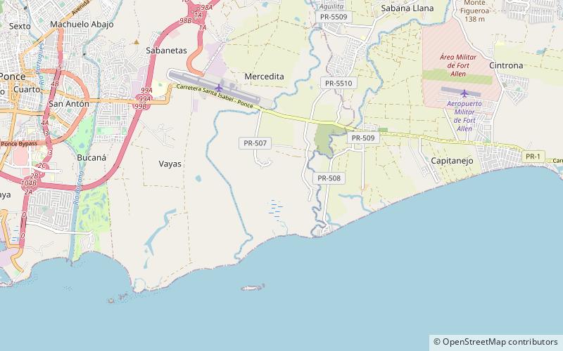 Capitanejo location map