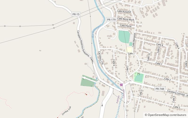 Cayey Bridge location map