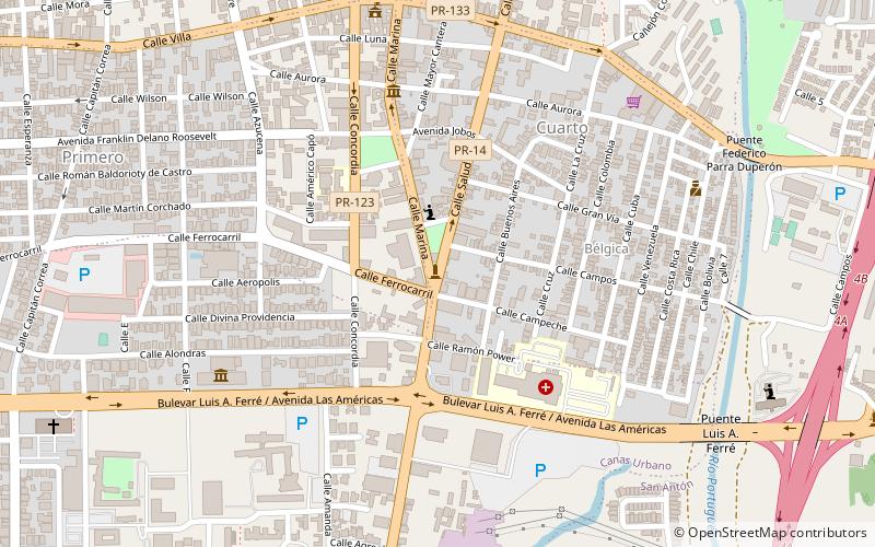 El Hombre Redimido location map