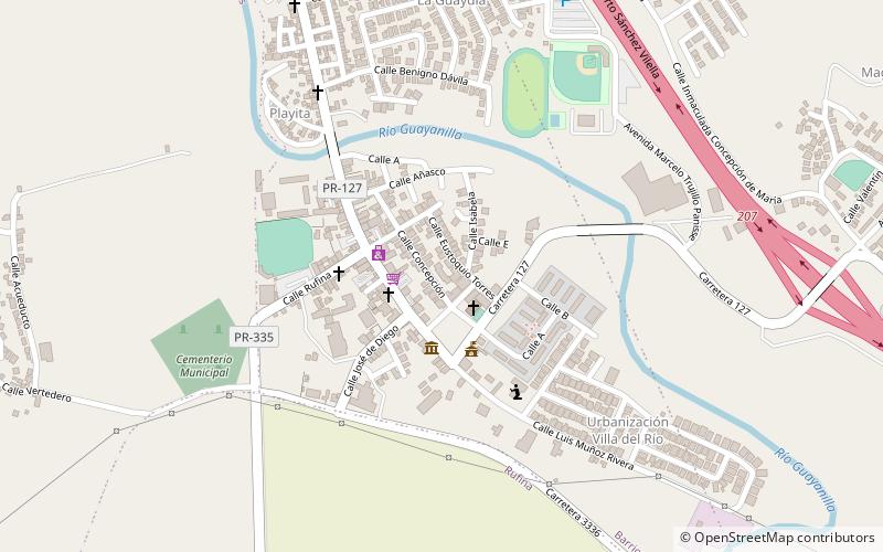 Padre Nazario School location map