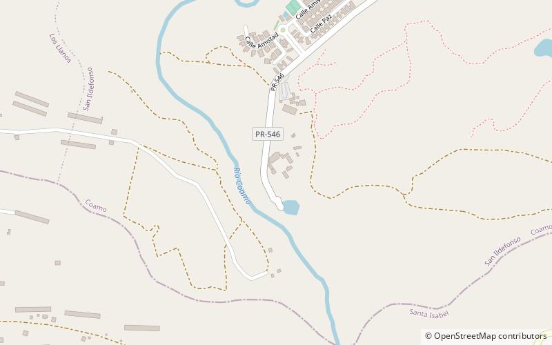 Baños de Coamo location map