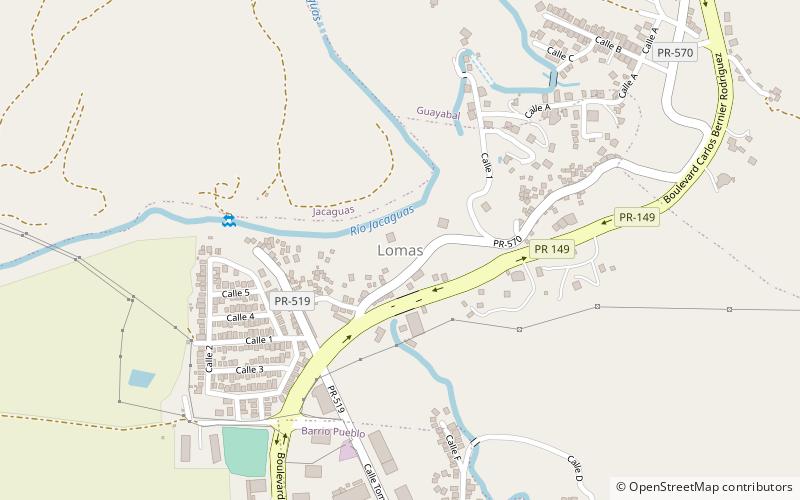 Lomas location map